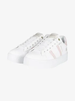 Cotton Belt Sneakers stringata donna con platform