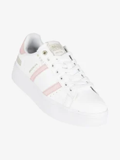 Cotton Belt Sneakers stringata donna con platform