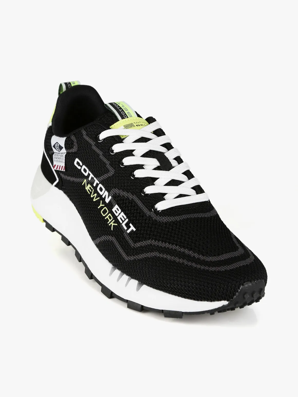 Cotton Belt Sneakers uomo in tessuto
