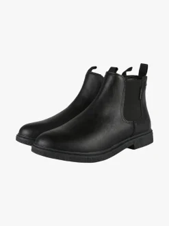 Cotton Belt Stivaletti da uomo in ecopelle - nero