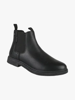 Cotton Belt Stivaletti da uomo in ecopelle - nero