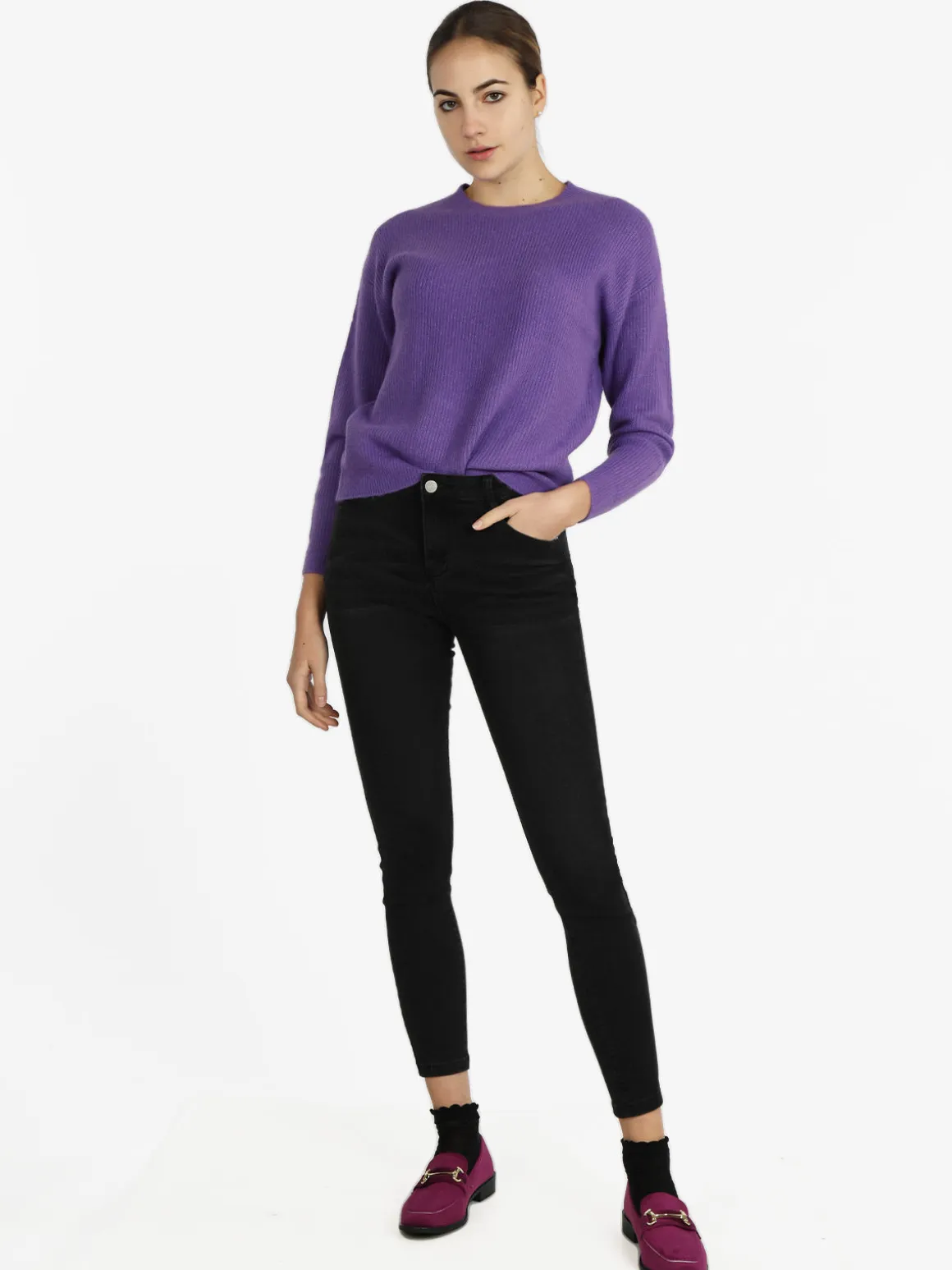 Cover Girl Jeans donna nero slim fit