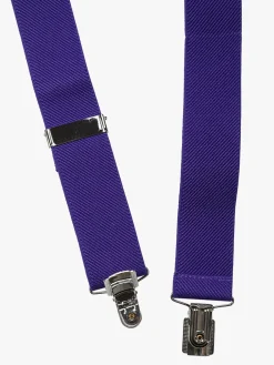 Coveri Collection Bretelle uomo stretch tinta unita
