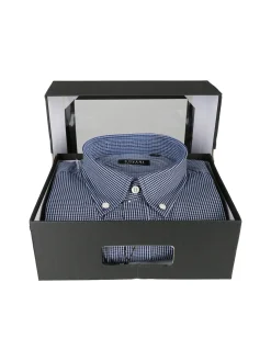 Coveri Collection Camicia da uomo a quadretti regular fit in cotone