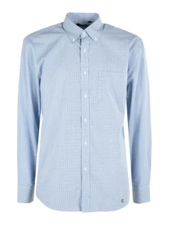 Coveri Collection Camicia da uomo a quadretti regular fit in cotone