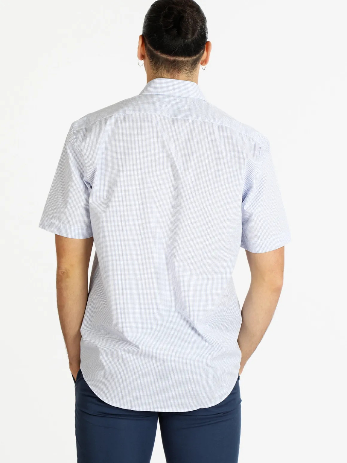 Coveri Collection Camicia da uomo a maniche corte in cotone