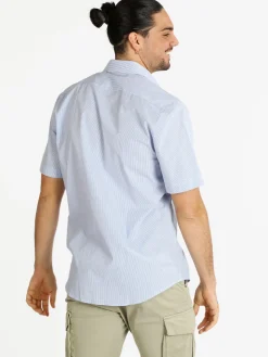 Coveri Collection Camicia da uomo a maniche corte in cotone