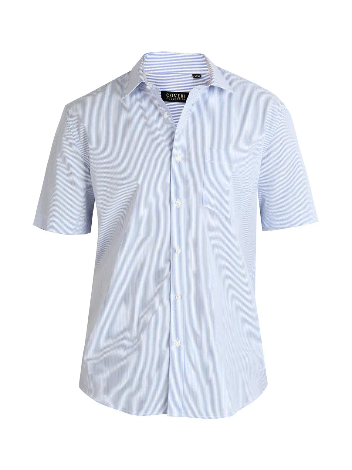 Coveri Collection Camicia da uomo a maniche corte in cotone
