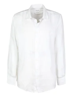 Coveri Collection Camicia in lino da uomo a maniche lunghe
