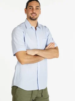Coveri Collection Camicia in cotone da uomo a maniche corte