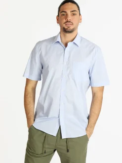 Coveri Collection Camicia in cotone da uomo a maniche corte