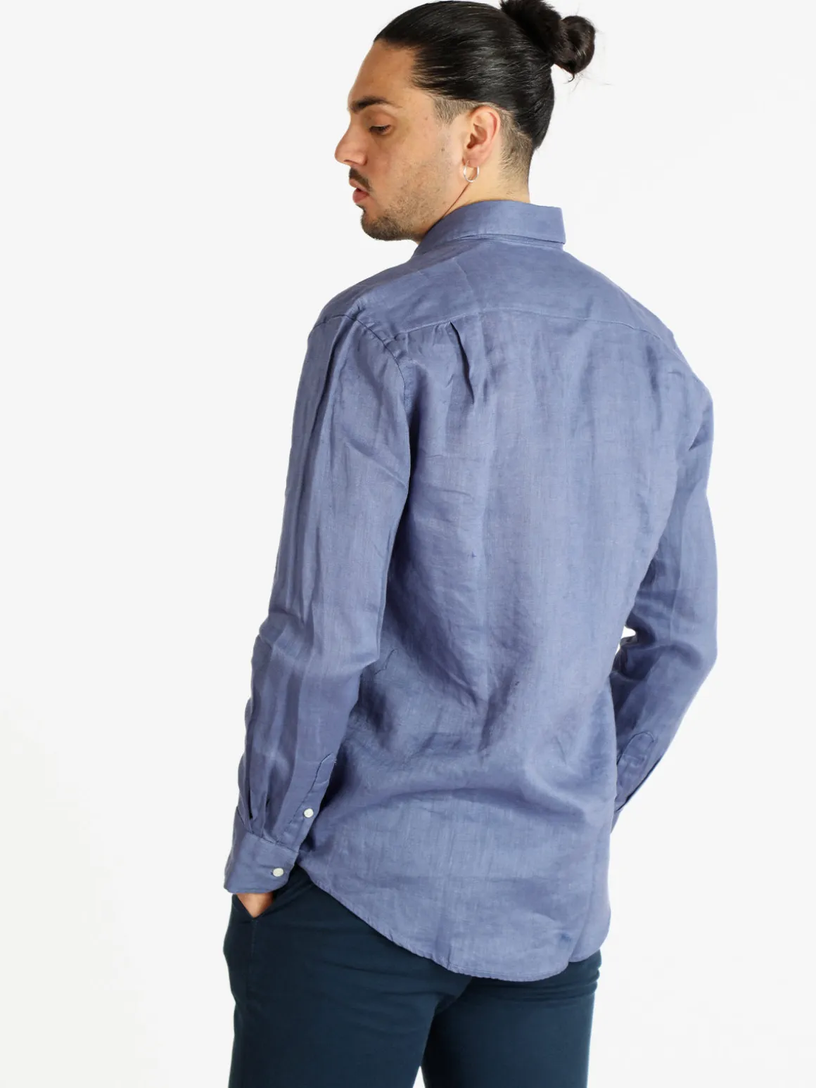 Coveri Collection Camicia regular da uomo in lino