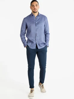 Coveri Collection Camicia regular da uomo in lino