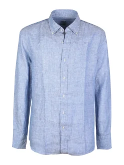 Coveri Collection Camicia regular da uomo in lino