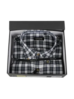 Coveri Collection Camicia uomo in cotone a quadri