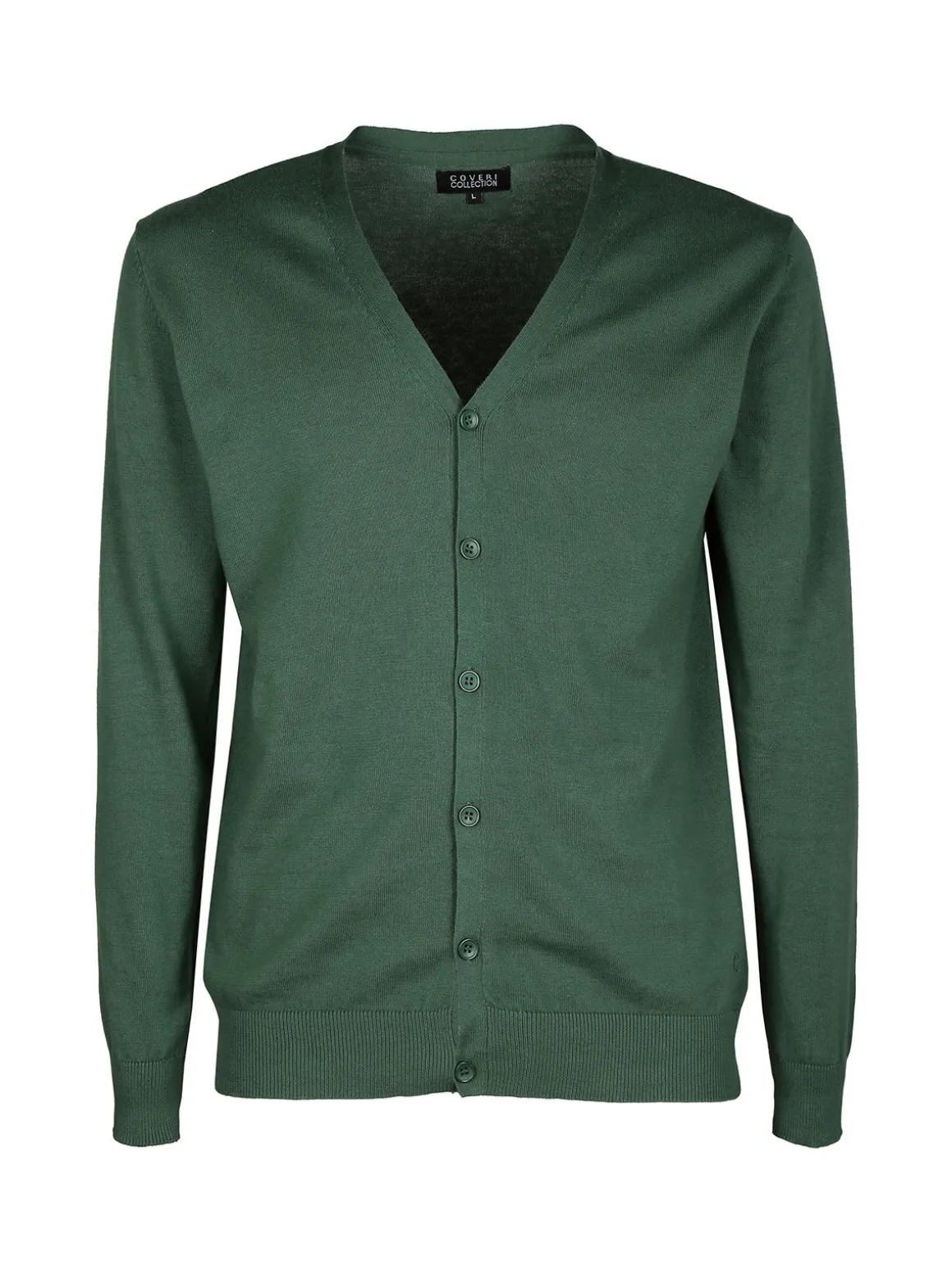 Coveri Collection Cardigan da uomo con bottoni