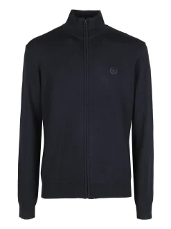 Coveri Collection Cardigan in maglia da uomo full zip