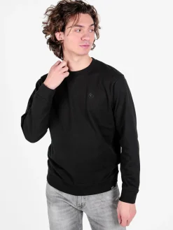 Coveri Collection Felpa girocollo da uomo in cotone
