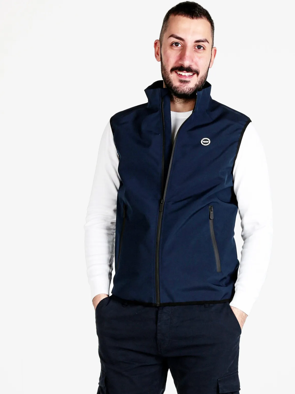 Coveri Collection Gilet da uomo impermeabile