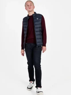 Coveri Collection Gilet imbottito da uomo con zip
