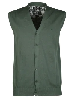 Coveri Collection Gilet uom in maglia con bottoni
