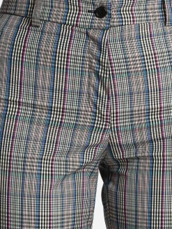 Coveri Collection Pantaloni a quadretti gamba dritta