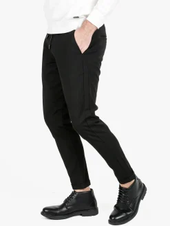 Coveri Collection Pantaloni casual da uomo con coulisse