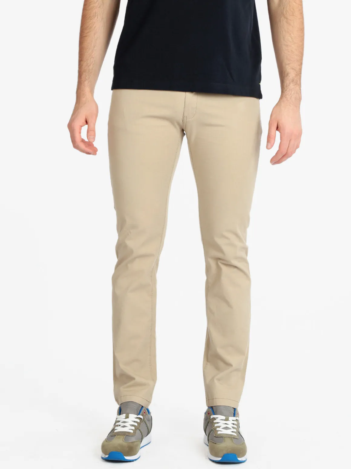 Coveri Collection Pantaloni casual da uomo in cotone