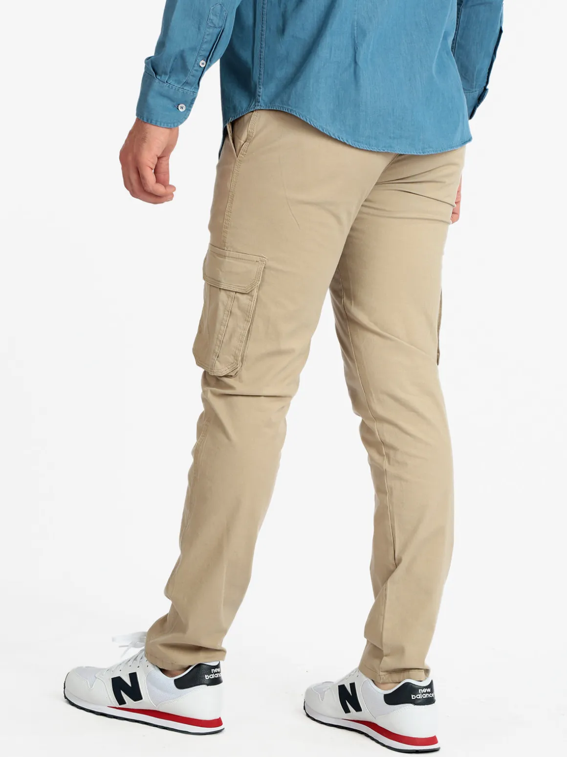 Coveri Collection Pantaloni in cotone modello cargo da uomo
