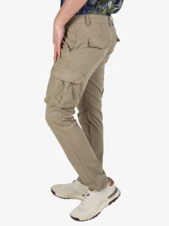 Coveri Collection Pantaloni cargo da uomo in cotone