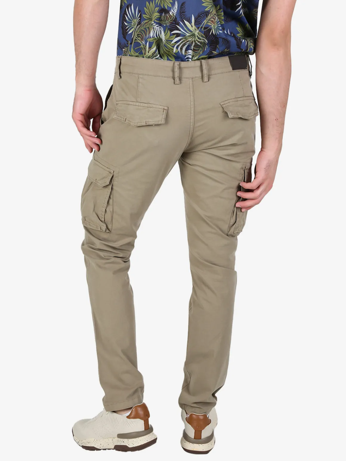 Coveri Collection Pantaloni cargo da uomo in cotone