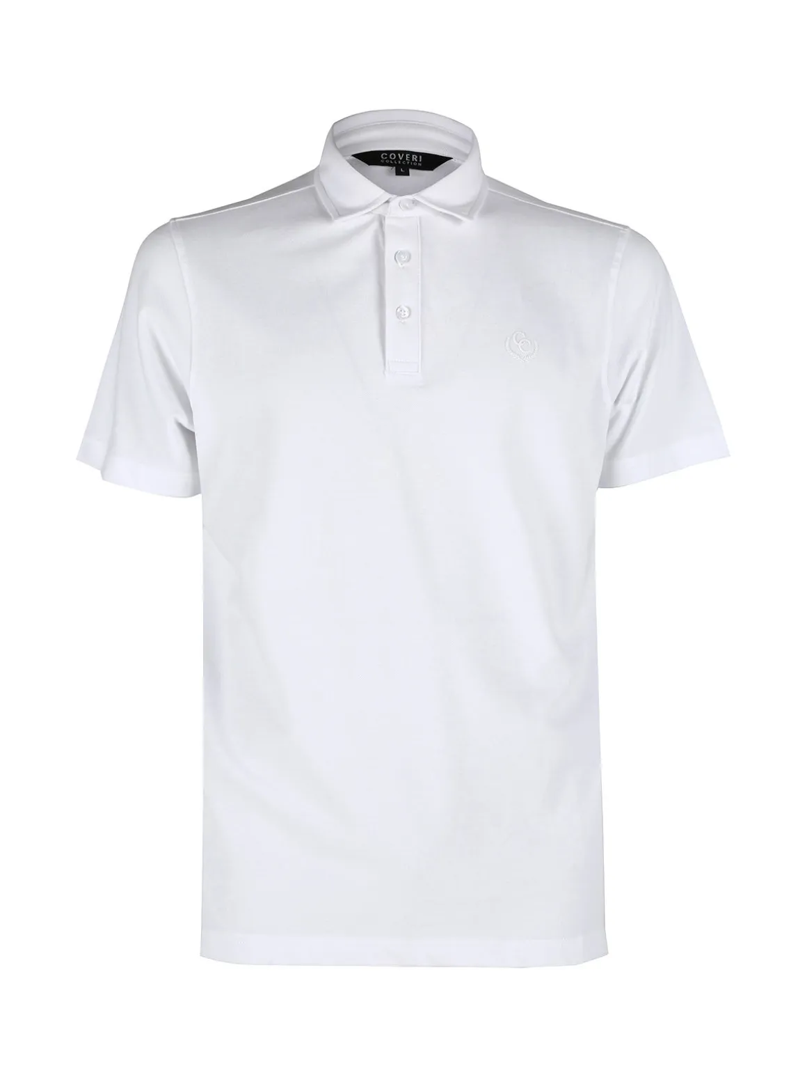 Coveri Collection Polo da uomo in cotone a maniche corte