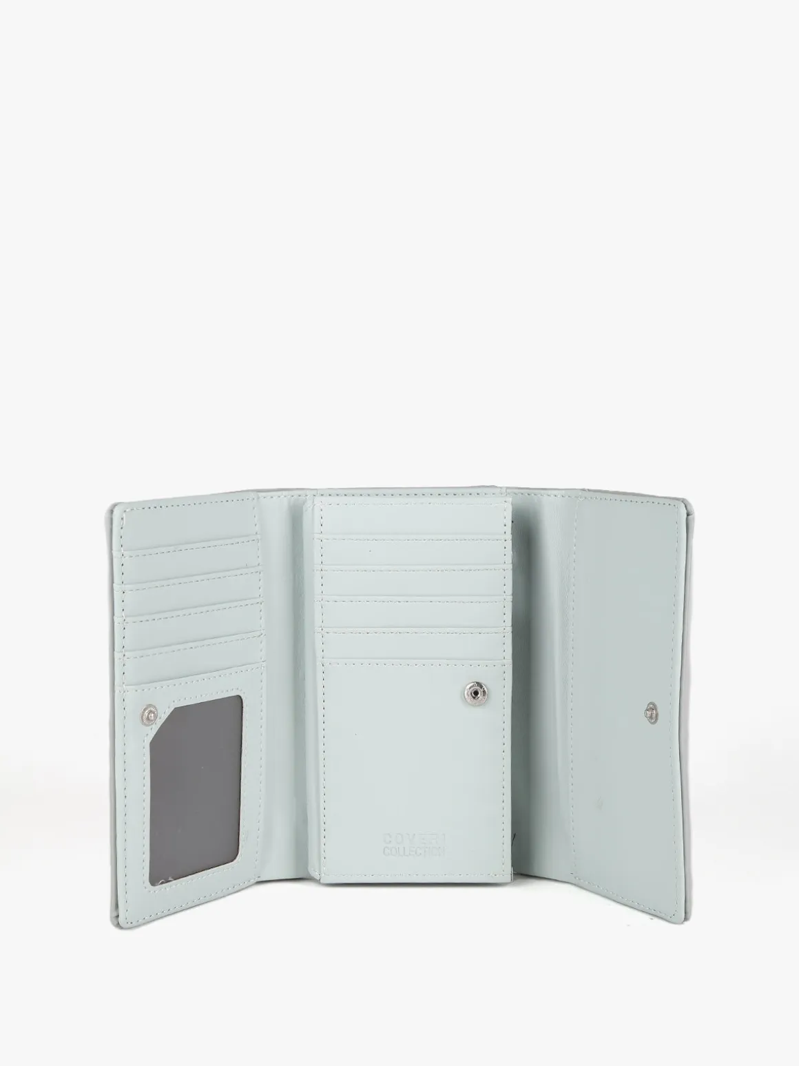Coveri Collection Portafoglio rettangolare con bottone