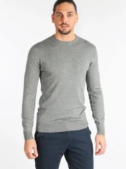 Coveri Collection Pullover uomo girocollo in tinta unita