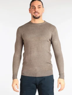 Coveri Collection Pullover uomo girocollo in tinta unita