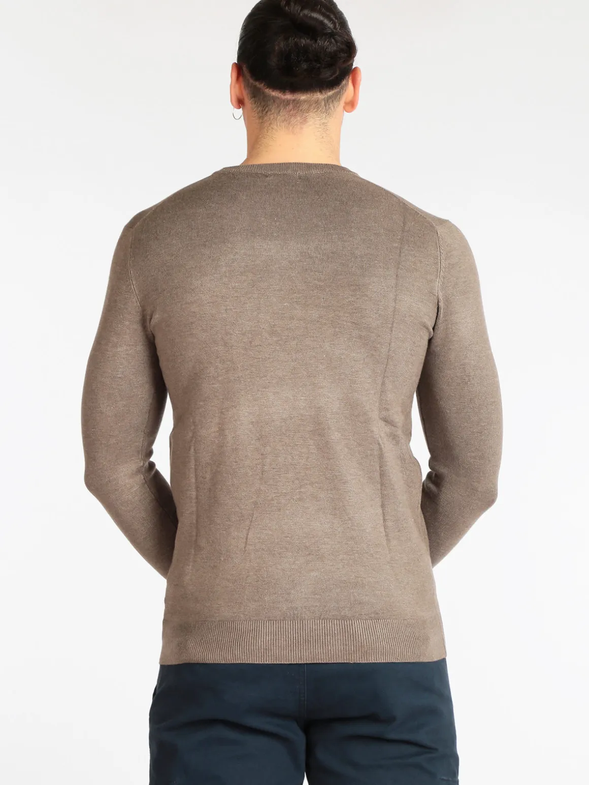 Coveri Collection Pullover uomo girocollo in tinta unita