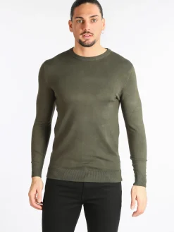 Coveri Collection Pullover uomo girocollo in tinta unita
