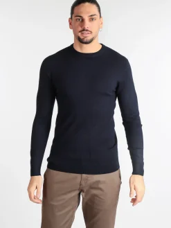 Coveri Collection Pullover uomo girocollo in tinta unita