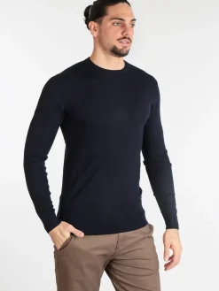 Coveri Collection Pullover uomo girocollo in tinta unita