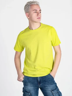 Coveri Collection T-shirt girocollo da uomo in cotone piquet