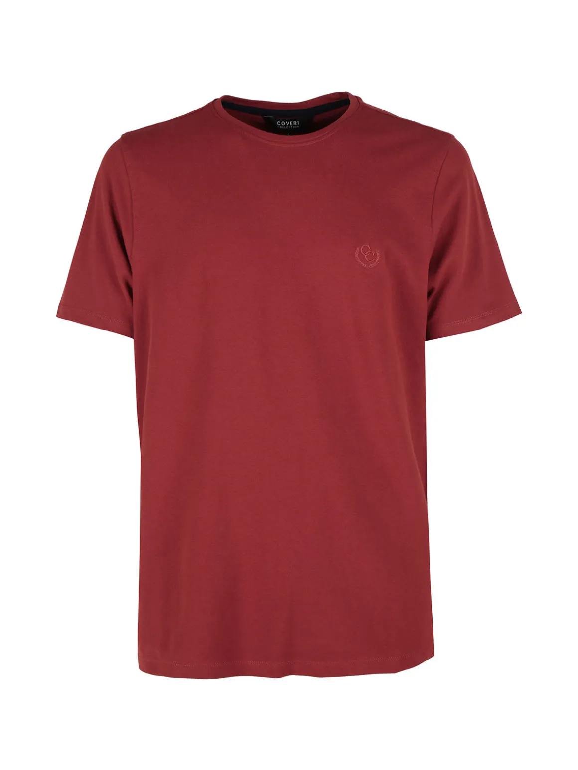 Coveri Collection T-shirt girocollo da uomo in cotone piquet