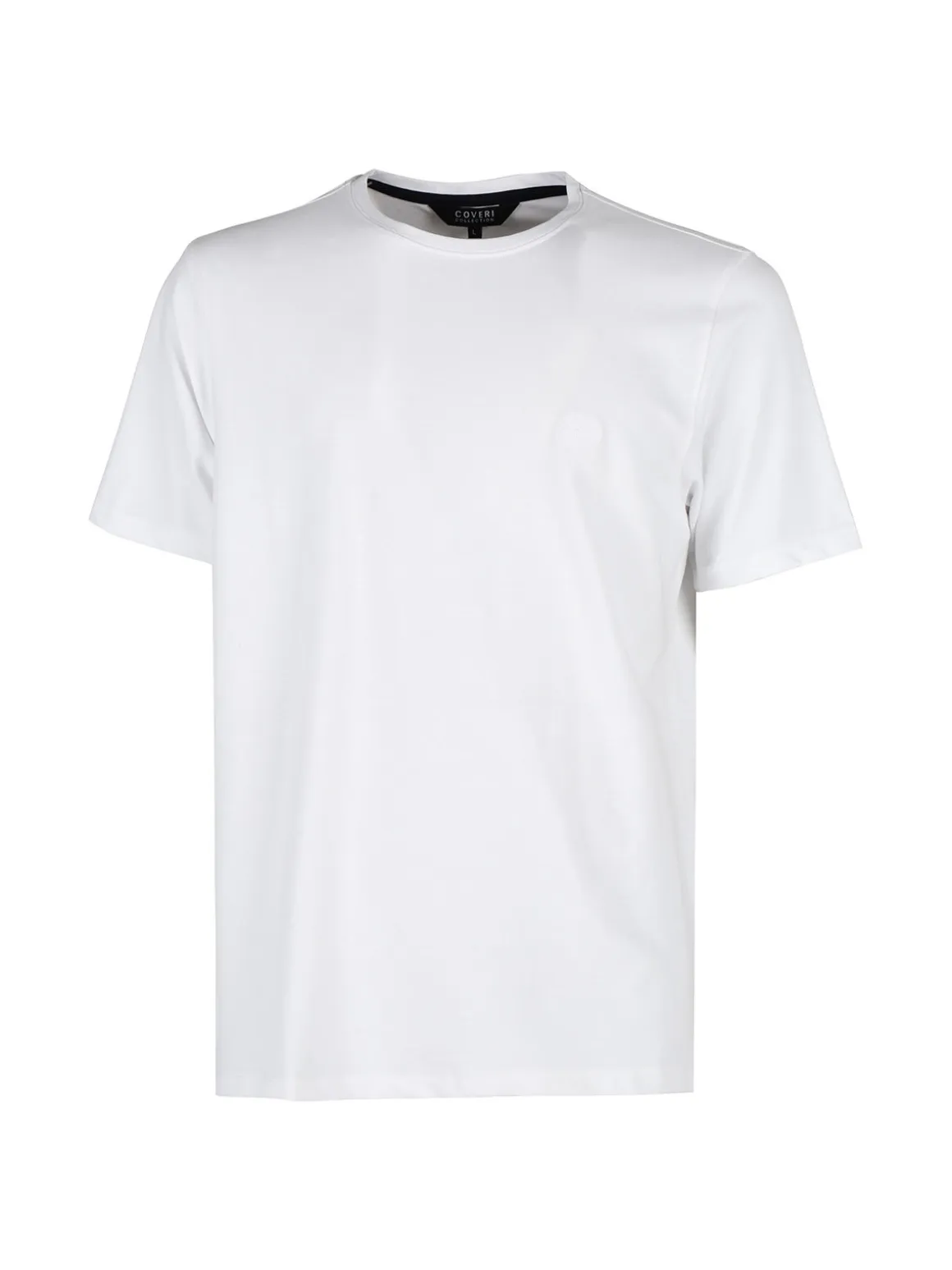 Coveri Collection T-shirt girocollo da uomo in cotone piquet