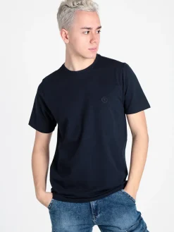 Coveri Collection T-shirt girocollo da uomo in cotone piquet