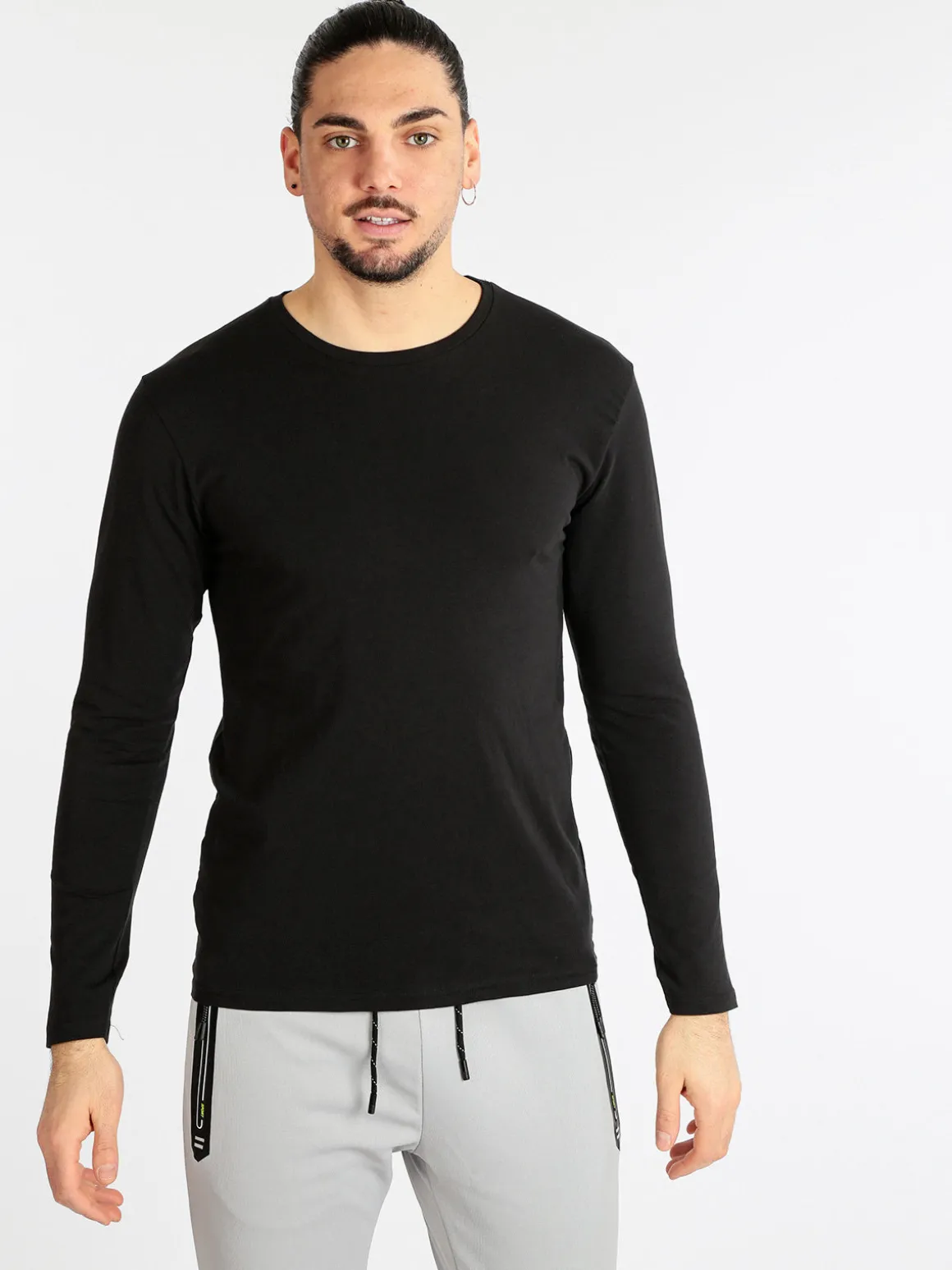 Coveri Collection T-shirt manica lunga uomo in cotone