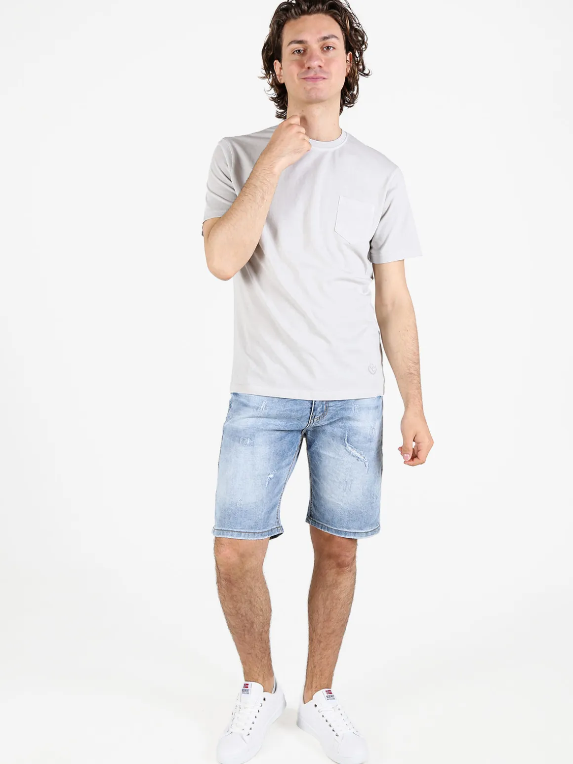 Coveri Collection T-shirt uomo in cotone con taschino