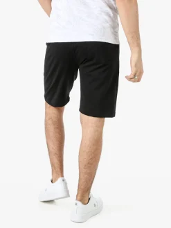 Coveri Moving Bermuda da uomo in cotone con coulisse - nero
