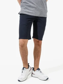 Coveri Moving Bermuda in cotone da uomo - blu scuro