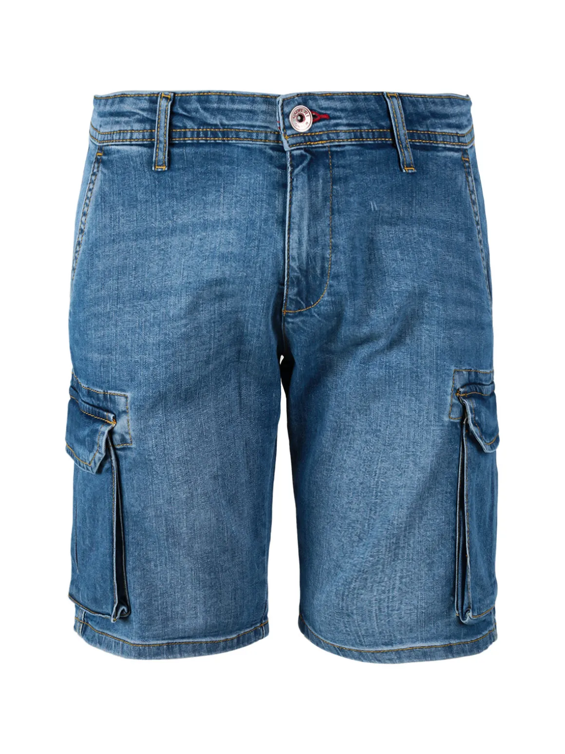 Coveri Moving Bermuda in jeans da uomo con tasconi laterali