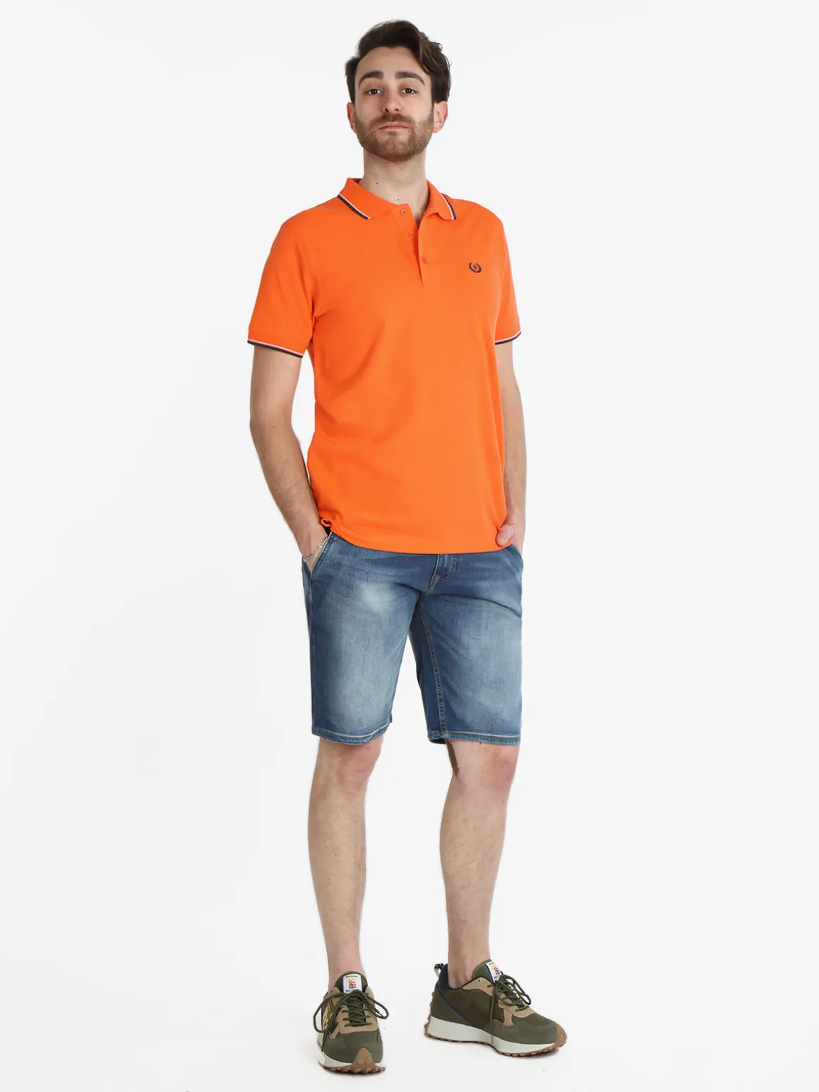 Coveri Moving Bermuda uomo in jeans