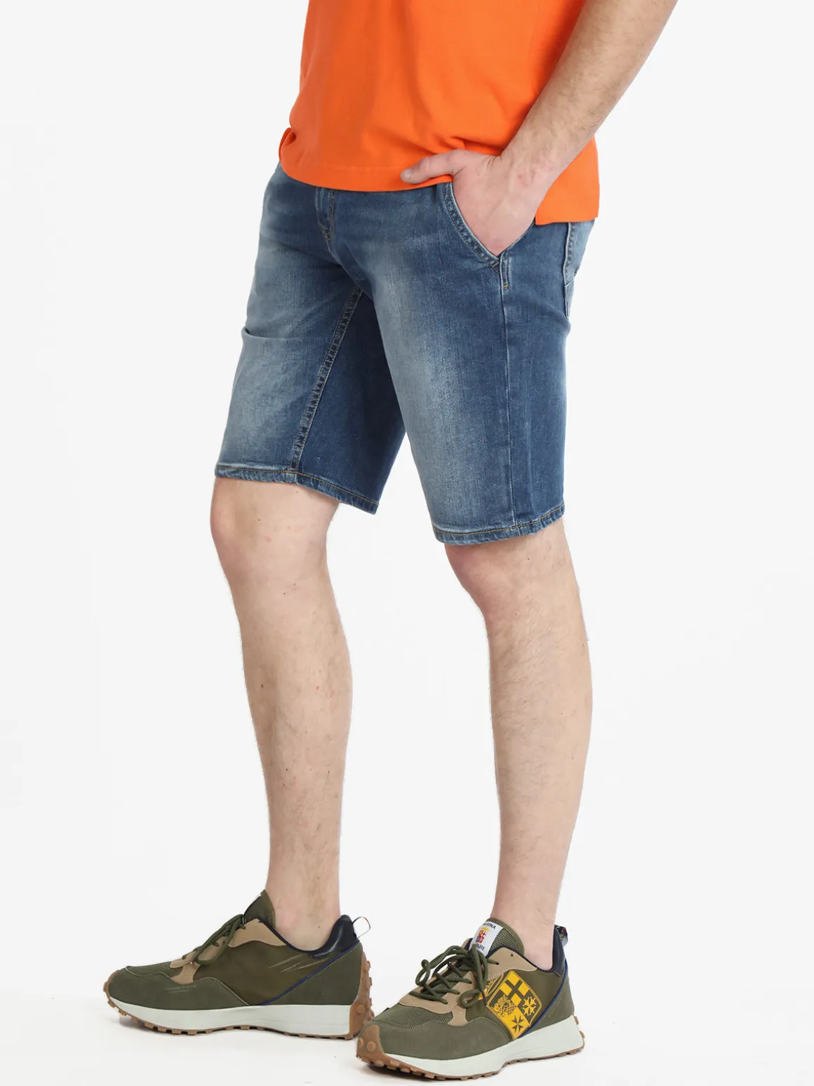 Coveri Moving Bermuda uomo in jeans